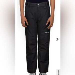 Arctix Kids Snow Pants With Reinforced Knees and Seat‎ L Black New With Tags